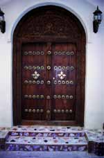 An example of the ornate doors. (Category:  Travel)