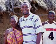 Hussein and one of his aunts. (Category:  Travel)