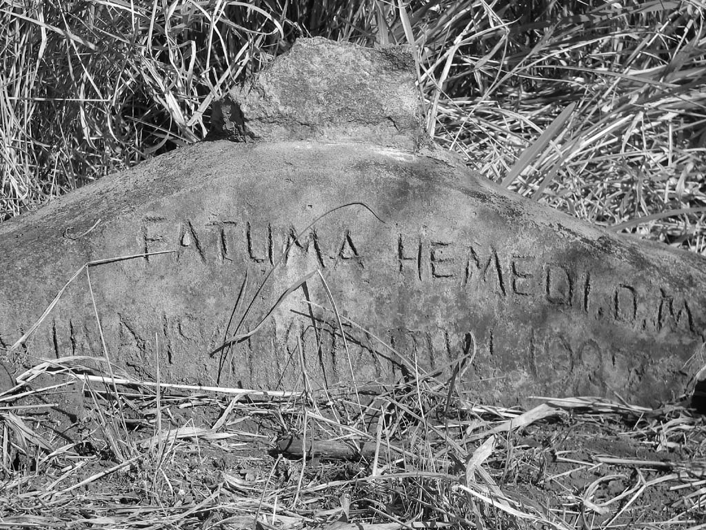 Hussein's Mother's grave. (Category:  Travel)