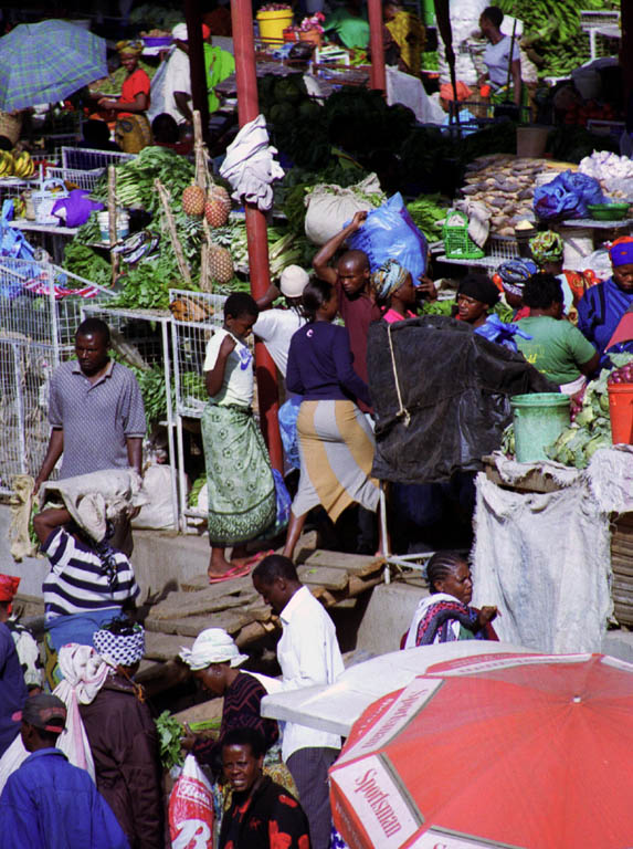 Arusha market. (Category:  Travel)