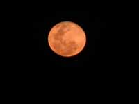 Moon rise over the Eastern side of the island. (Category:  Travel)