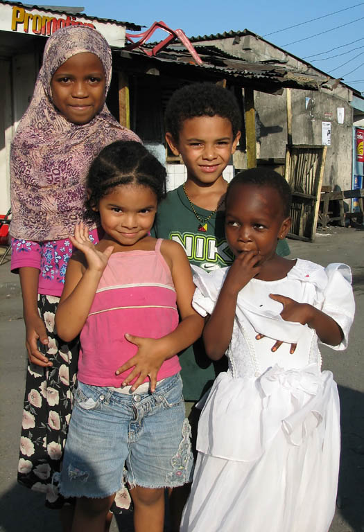 Amina, Nassor, Sophia and Neighbor Girl (Category:  Travel)