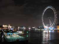 London Eye and River Thames (Category:  Travel)