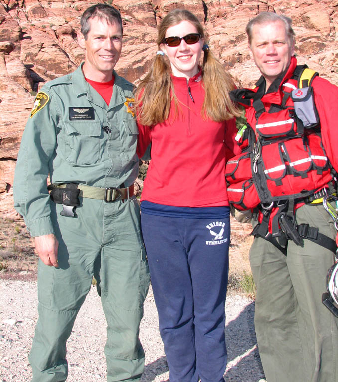 Jim, Carla and Steve. (Category:  Rock Climbing)