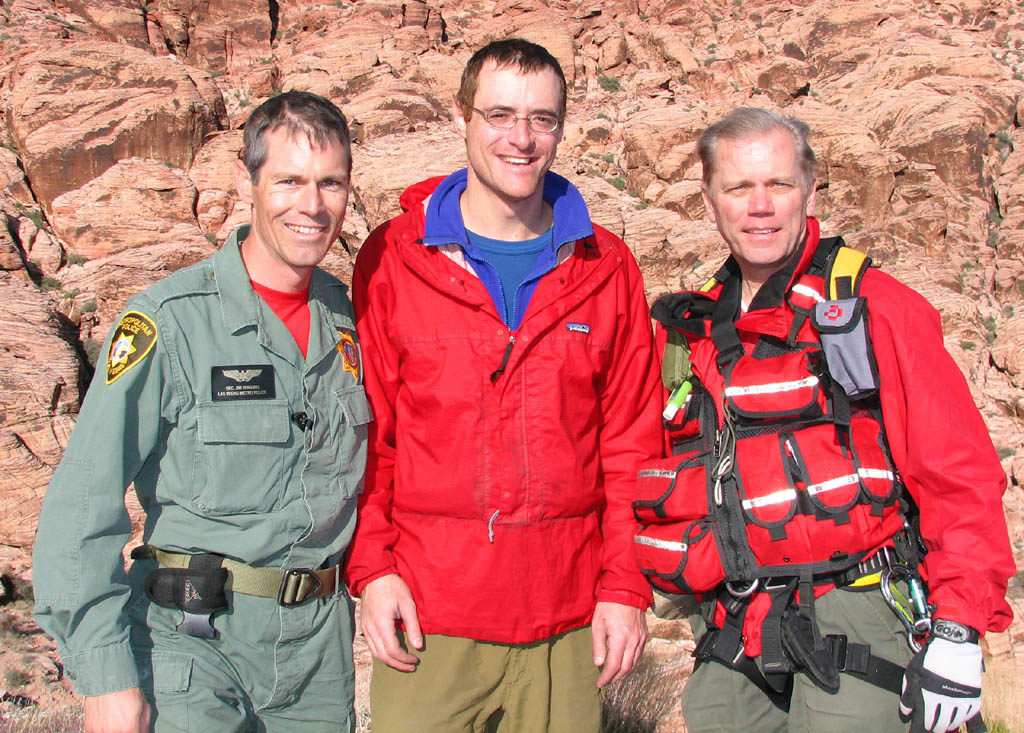 Jim, Me and Steve. (Category:  Rock Climbing)