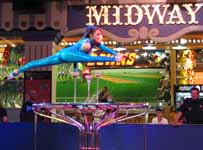 Contortionist at Circus Circus. (Category:  Rock Climbing)