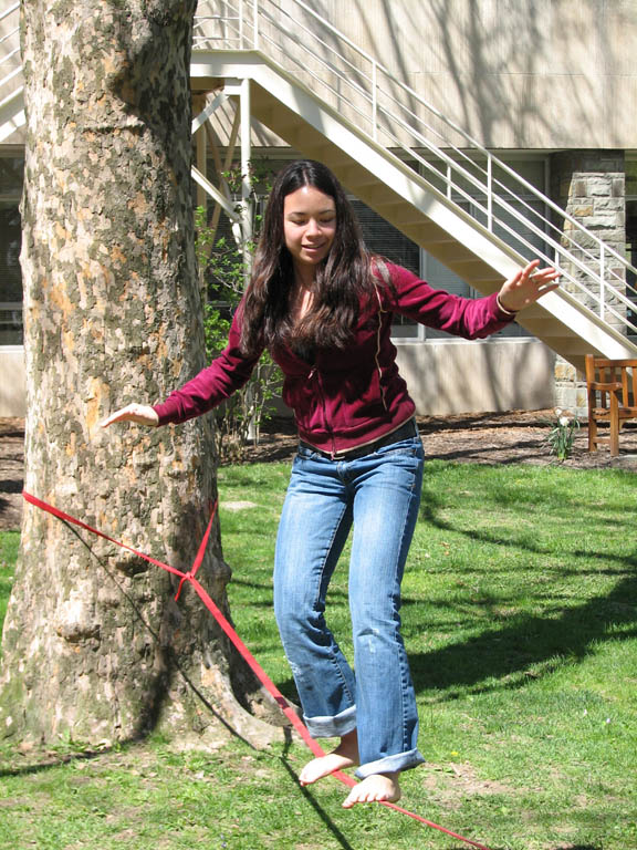 Katie (Category:  Slacklining)