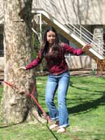 Katie (Category:  Slacklining)