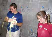 To the victors go the silly string! (Category:  Rock Climbing)