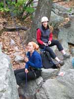 Katie and Carla (Category:  Rock Climbing)