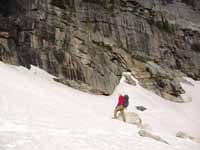 Hiking in to Petit Grepon. (Category:  Rock Climbing)