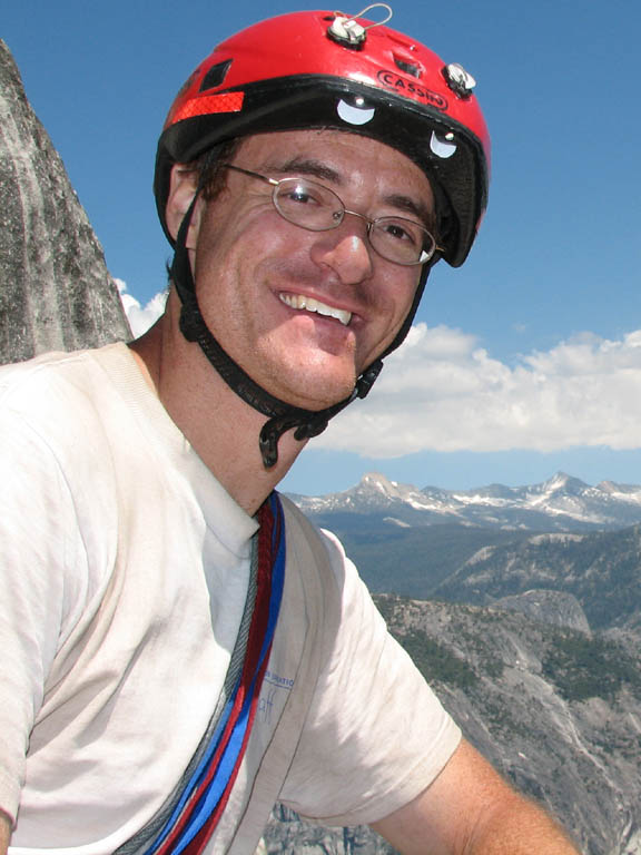 At the top of Lost Arrow Spire. (Category:  Rock Climbing)