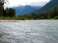 An overcast day in Glacier NP, British Columbia (Category:  Rock Climbing)