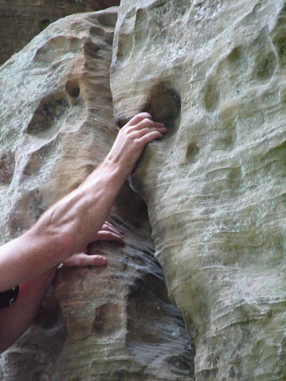 Leading Different Strokes. (Category:  Rock Climbing)