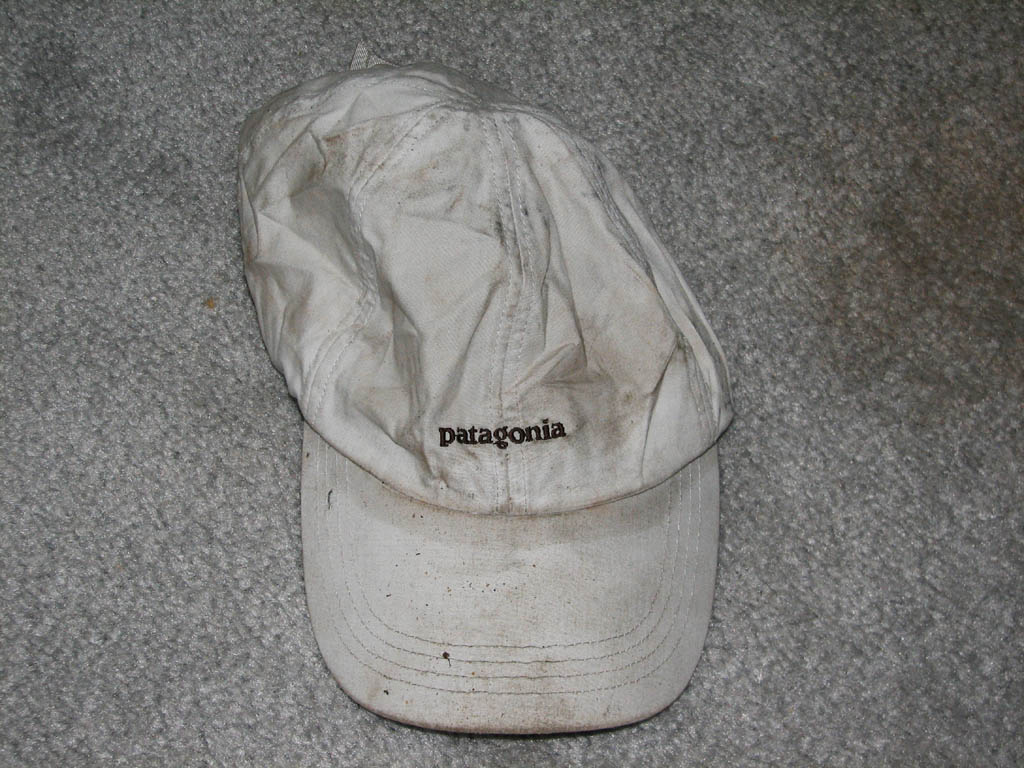 My favorite booty from the entire trip.  A Patagonia organic cotton cap.  I wore it constantly after finding it in Eldorado Canyon. (Category:  Rock Climbing)