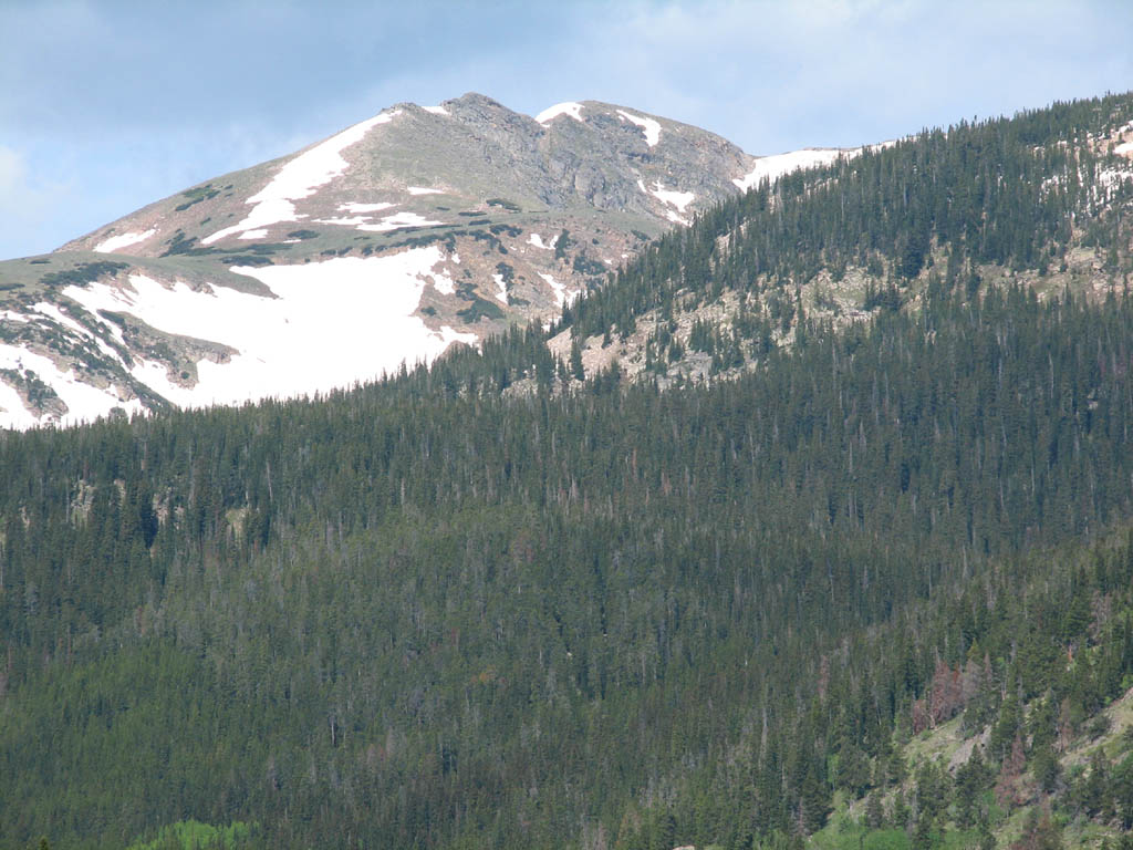 View from the start of the hike to Roger's Pass. (Category:  Rock Climbing)