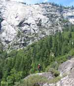 Walking off Nutcracker. (Category:  Rock Climbing)