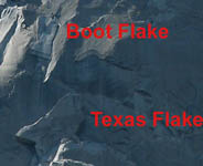 Panorama of The Nose of El Capitan.  I annotated some landmarks on the route. (Category:  Rock Climbing)