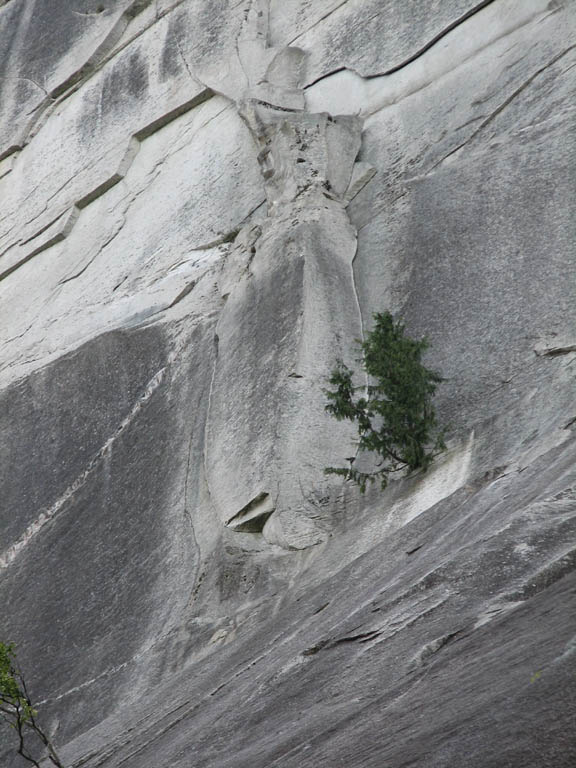 The Shield and The Sword, the two crux pitches on Grand Wall. (Category:  Rock Climbing)