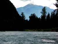 An overcast day in Glacier NP, British Columbia (Category:  Rock Climbing)