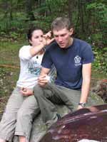 I'm squishing your head! (Category:  Rock Climbing)