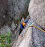 Katie following Disneyland. (Category:  Rock Climbing)