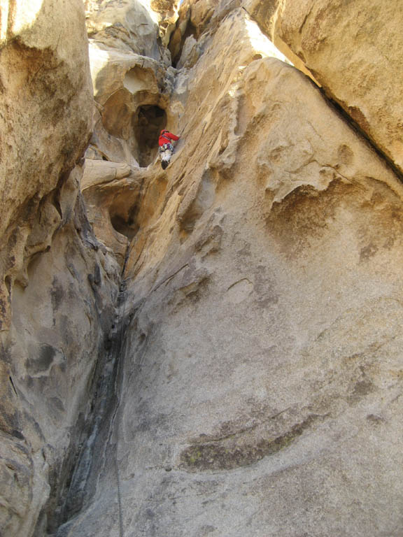 Leading The Eye, Cyclops Rock. (Category:  Rock Climbing)