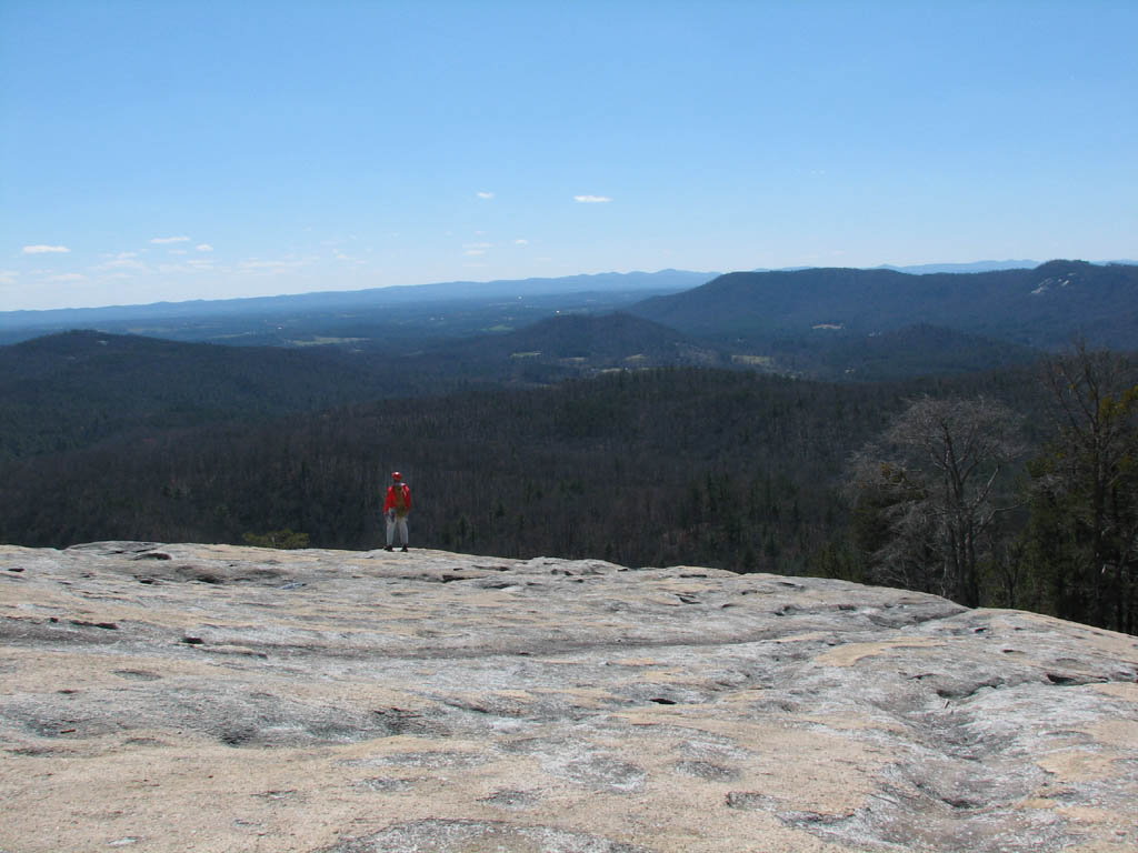 At the top of The Great Arch. (Category:  Rock Climbing)