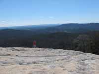 At the top of The Great Arch. (Category:  Rock Climbing)