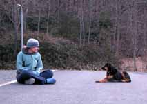 This puppy lived nearby and came around camp every night. (Category:  Rock Climbing)