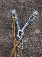 Belay anchor (Category:  Rock Climbing)