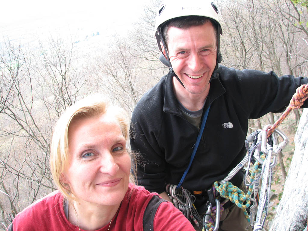 Susanna and Jim (Category:  Rock Climbing)