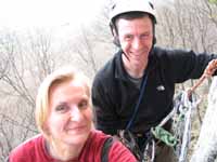 Susanna and Jim (Category:  Rock Climbing)
