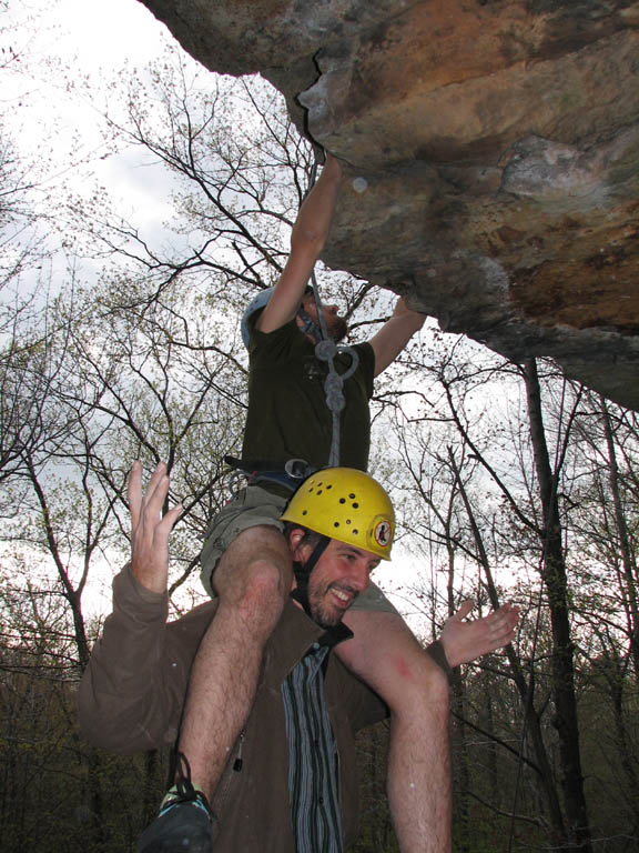 That's how you start Hop To It! (Category:  Rock Climbing)