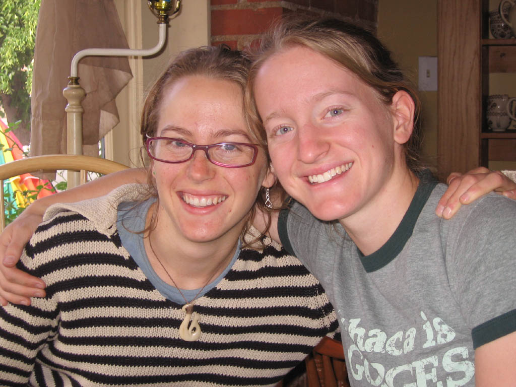 Alana and Becky (Category:  Rock Climbing)