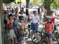 Getting ready to ride. (Category:  Rock Climbing)