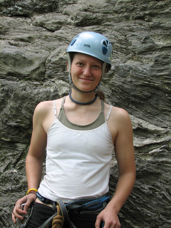 Using my camera to kill time while waiting for a climb to open. (Category:  Rock Climbing)