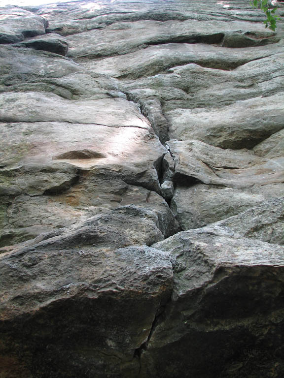 The start of P38 (Category:  Rock Climbing)