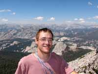 At the summit of Cathedral Peak. (Category:  Rock Climbing)