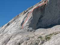 West Ridge of Mt. Conness (Category:  Rock Climbing)