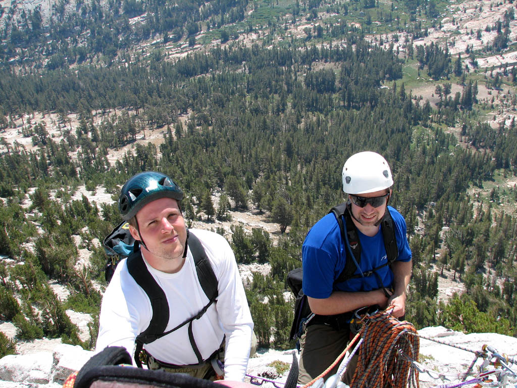 Chris and Jason (Category:  Rock Climbing)