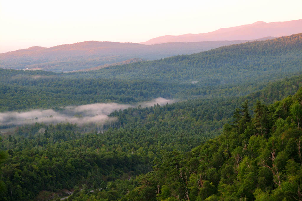 Sunrise on top of poke-o. (Category:  Rock Climbing)