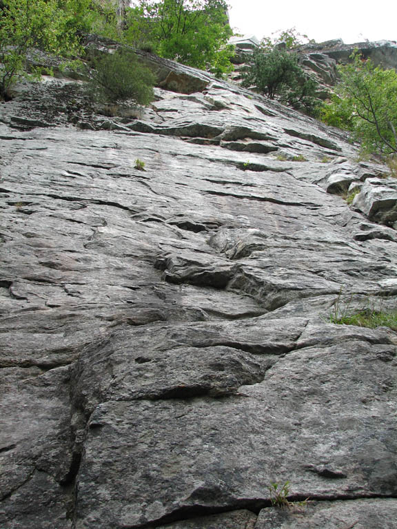 The first pitch of CCK. (Category:  Rock Climbing)