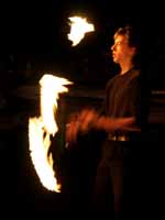 Fire juggling (Category:  Photography)