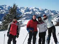 Aramy, me, Kristin, Beth (Category:  Rock Climbing)