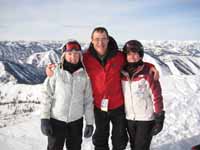 Beth, me, Kristin (Category:  Rock Climbing)