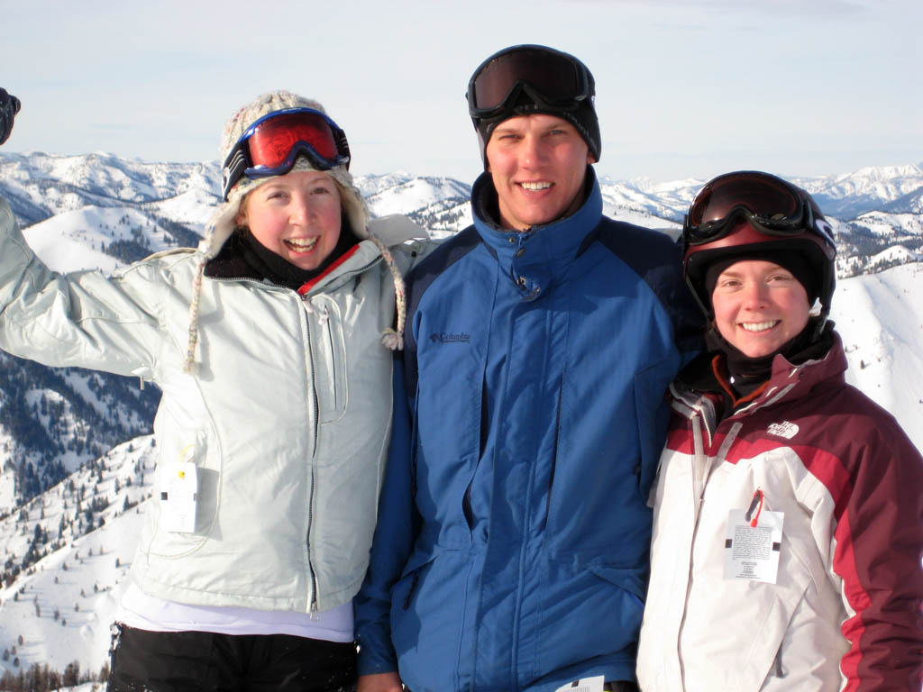 Beth, Keith, Kristin (Category:  Rock Climbing)