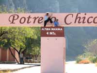 Posing at the entrance to Potrero Chico. (Category:  Rock Climbing)