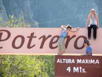 Posing at the entrance to Potrero Chico. (Category:  Rock Climbing)