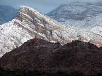 Turtlehead peak after the snowstorm. (Category:  Rock Climbing)